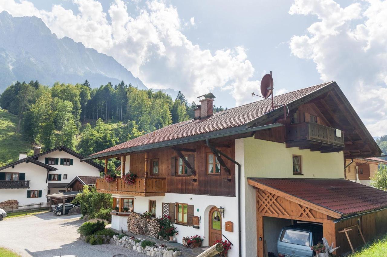 Ferienwohnung Edelweiss Grainau Buitenkant foto